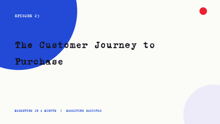 Ep. 23 | The Customer Journey to Purchase mim ep23