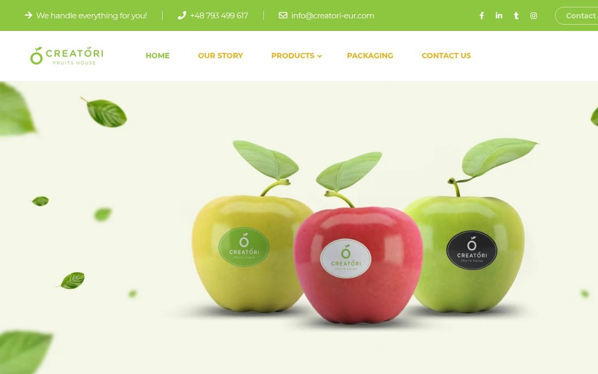 Creatori website