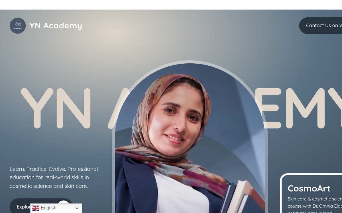 YN Academy website